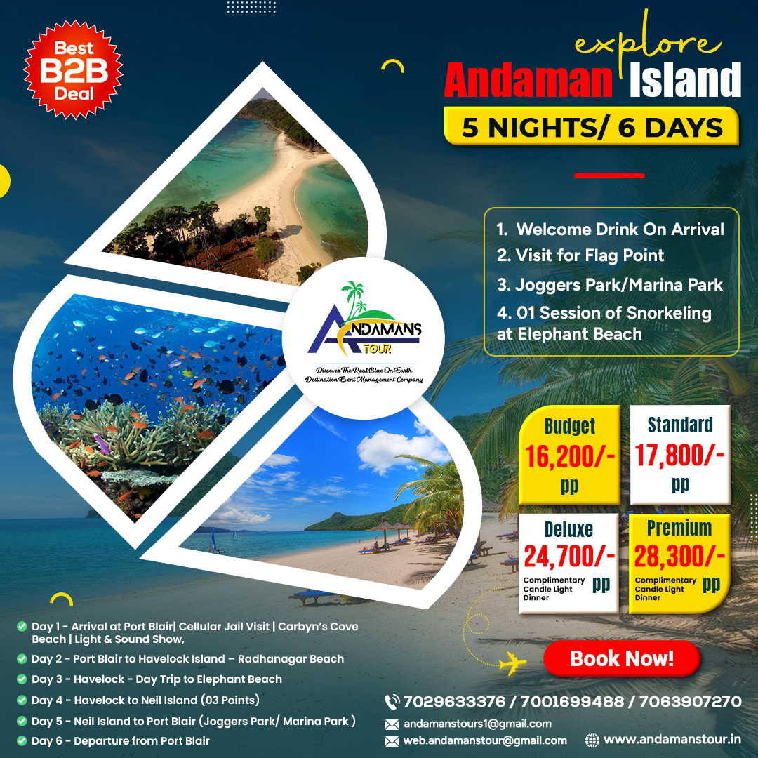 Andaman package 5N 6D