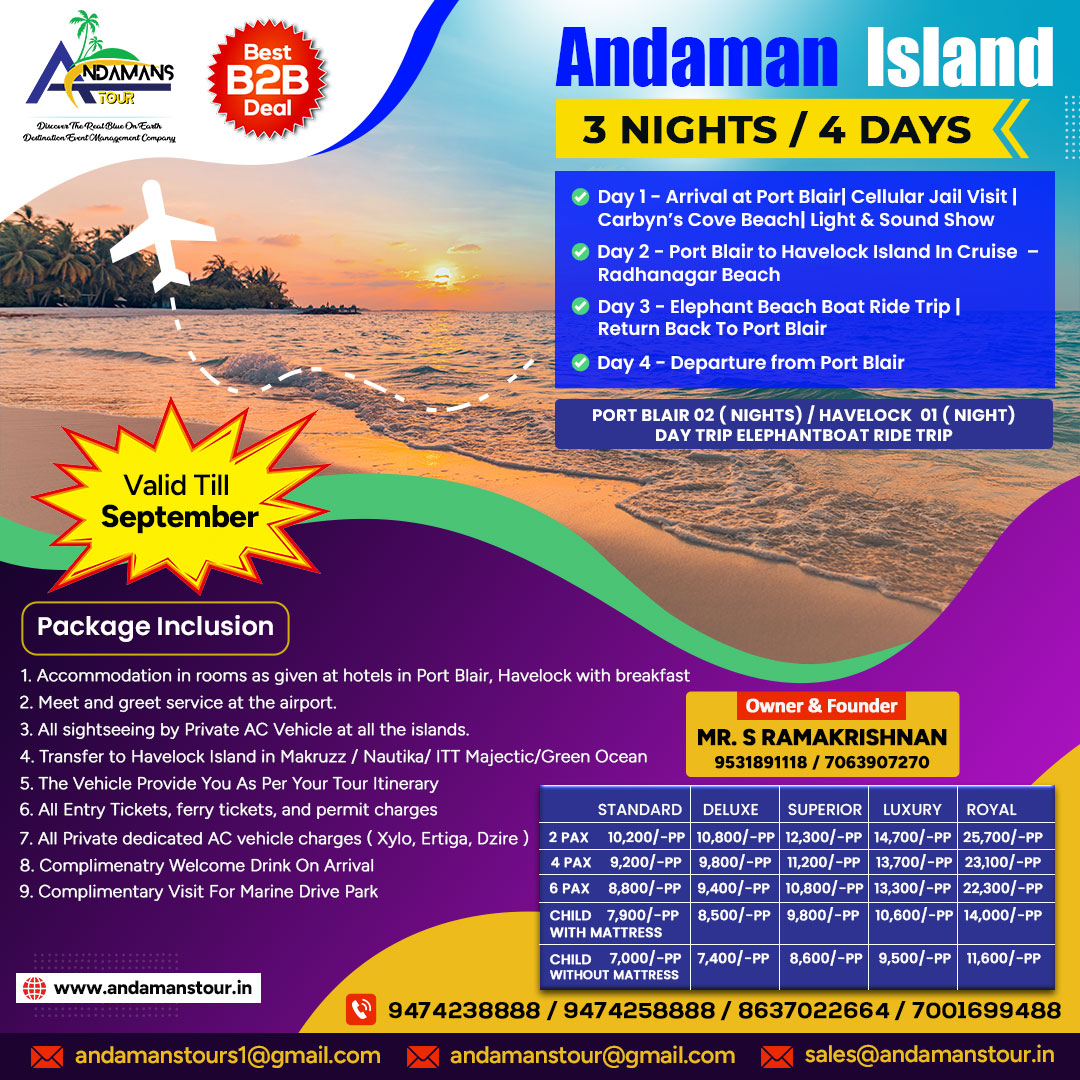Andaman 3 NIGHTS DAY TRIP ELEPHANT