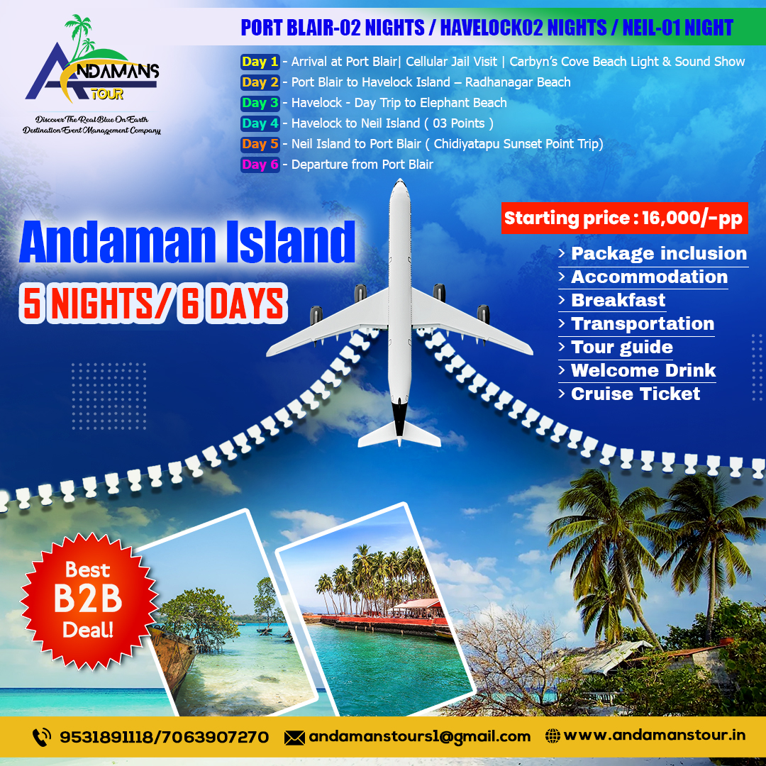 andaman 5 night 6 days